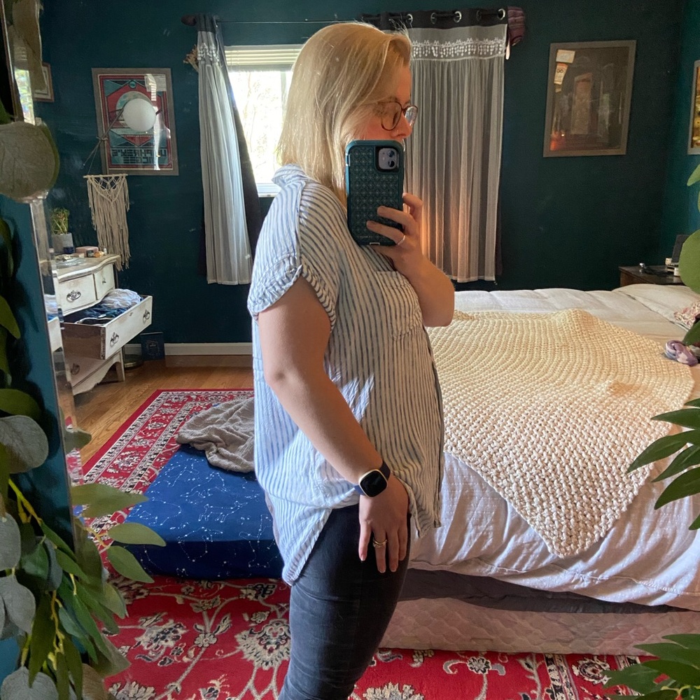 American Eagle Button Up Top - image 2